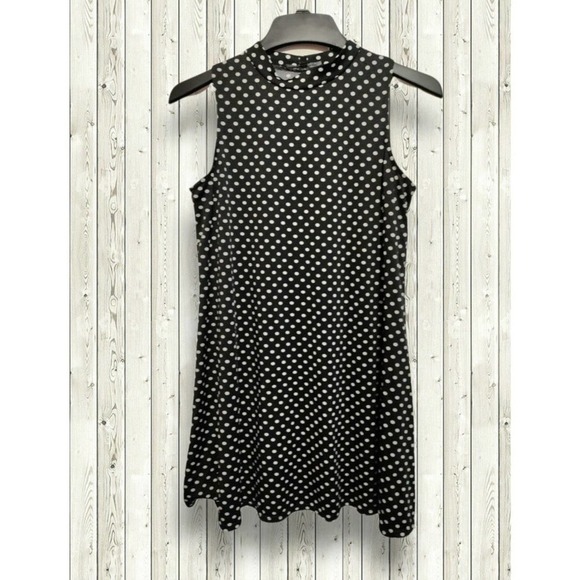 Nik and Nash Polka Dot Dress size Medium sleeveless - Picture 1 of 3